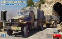 G7107 Cargo Truck with Ben Hur Trailer 1:35