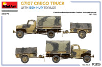 G7107 Cargo Truck with Ben Hur Trailer 1:35