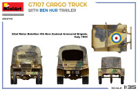 G7107 Cargo Truck with Ben Hur Trailer 1:35