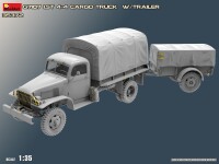 G7107 Cargo Truck with Ben Hur Trailer 1:35