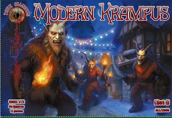 1/72 Modern Krampus. Set 1