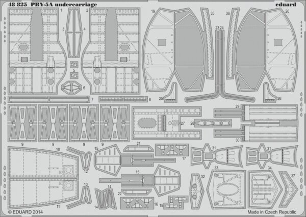 PBY-5A Catalina undercarriage for Revell/Eduard 1:48