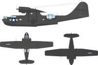 PBY-5A US National Insignia Stars & Bars 1:48