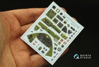 1/32 Grumman F6F-3E/N Hellcat 3D Cockpit Decals for Trumpeter