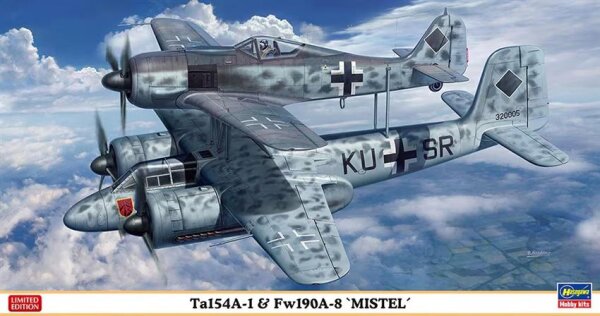 1/72 Ta 154A-1 & Fw 190A-8 Mistel