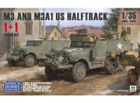 1/35 M3 & M3A1 U.S. WWII Halftracks Double Combo