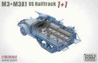 1/35 M3 & M3A1 U.S. WWII Halftracks Double Combo