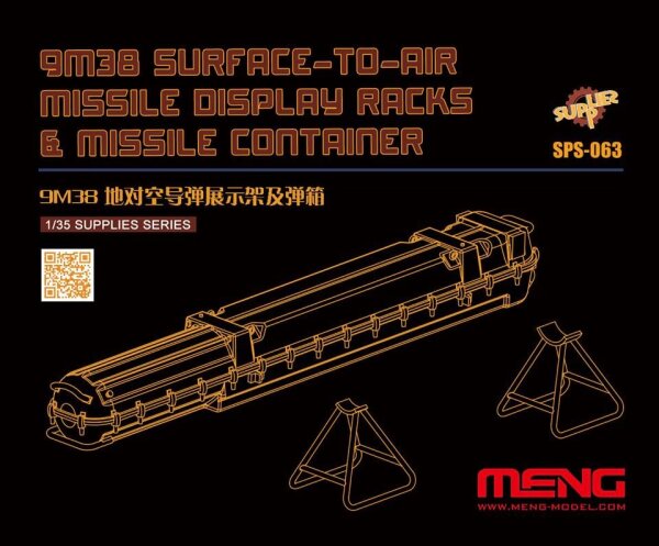 9M38 Surface-to-air Missile Display Racks & Missile Container