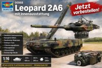 1/16 German Leopard 2A6 with Interior