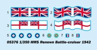 1/350 HMS Renown 1942