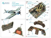 1/72 Focke-Wulf Fw-190A-8 3D-Printed Interior