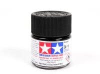 X-1 Black  / Schwarz glänzend 10ml