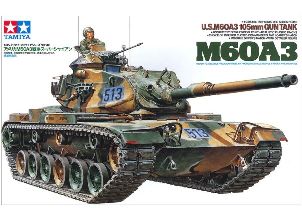 1/35 US M60A3 105mm Gun Tank