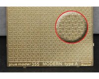 Engraved plate - Modern A type