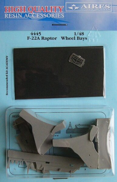 F-22A Raptor wheel bays (ACAD)