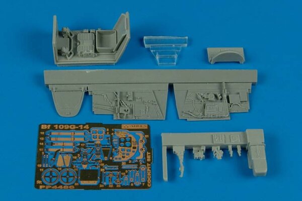 Bf-109G-14 cockpit set (Academy)