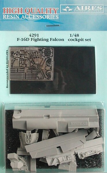 F-16D Fighting Falcon cockpit set (Hasegawa)