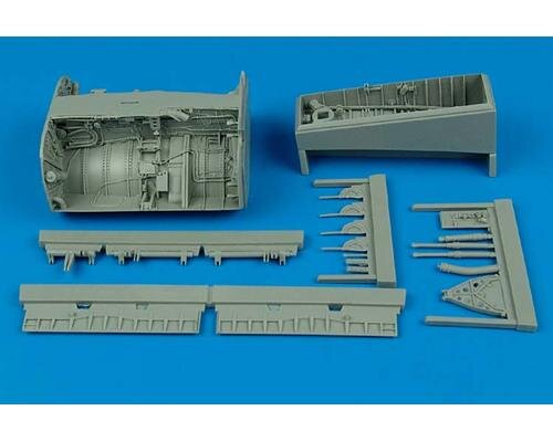 F-8 Crusader wheel bay - TRUMPETER