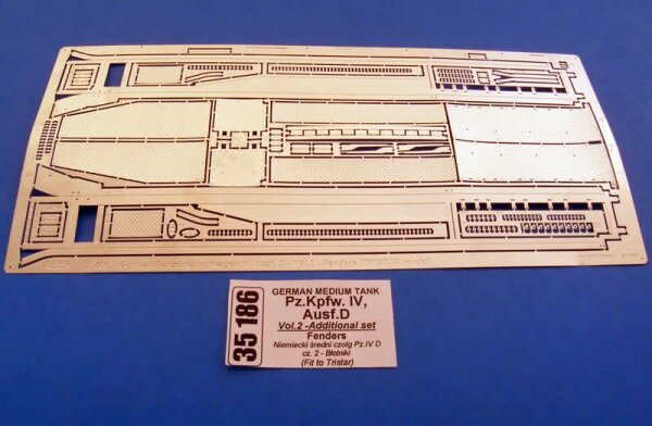 Pz.Kpfw. IV Ausf. D ( TRI) - Vol. 2 - Fenders