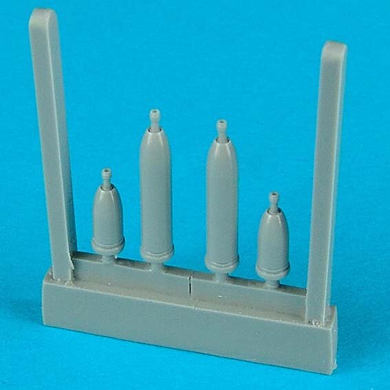 Spitfire F Mk. 24 cannon barrels (Airfix)