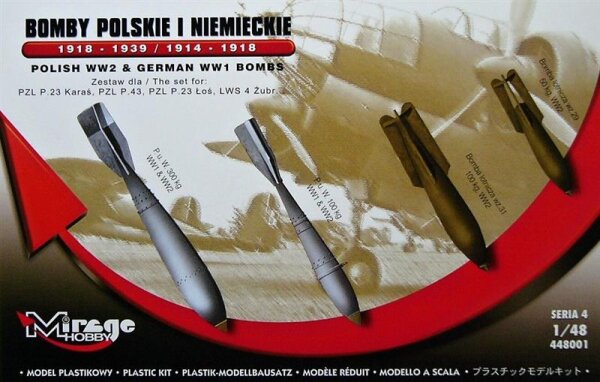 German WWI & Polish WWII Aircraft Bombs