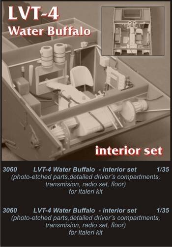 LTV-4 Water Buffalo drivers set