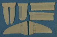 D3A-1 Control Surfaces for Hasegawa kits