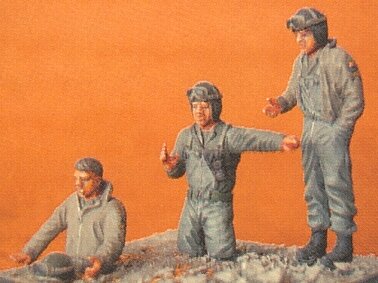 US Tank Crew WW II (3 Fig.)