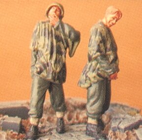 German Infantry at Rest  (2 Fig.)