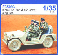 Israeli IDF für M151 - 3 Figuren