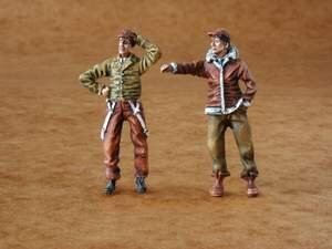 US Army Mechanics, WW II, 2 Figuren